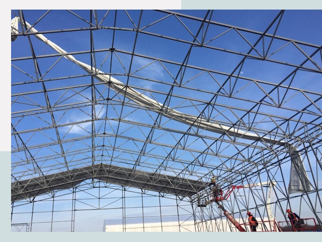 Шатровые ангары от 620 руб. в Амурске и Хабаровском крае