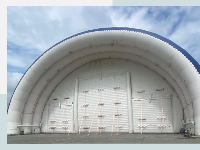 Пневмокаркасные ангары от СтальСтрой-Мрс по цене от 620 руб.