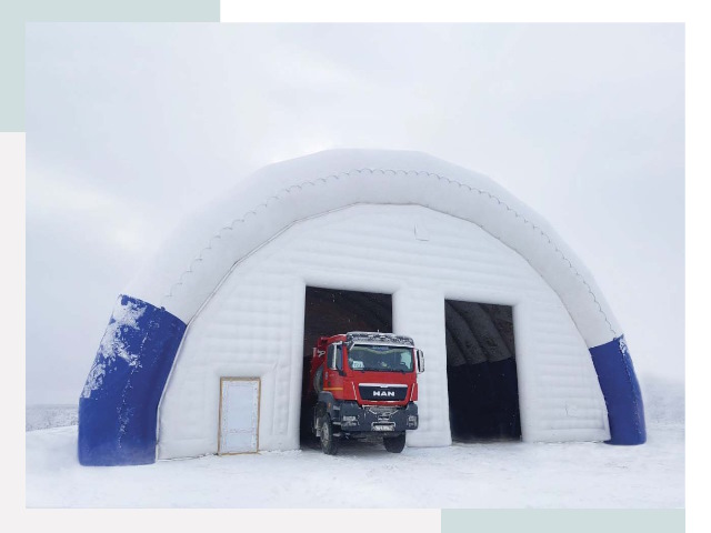 Мобильные ангары в Амурске