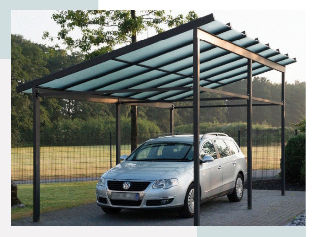 Навесы для автомобилей в Амурске