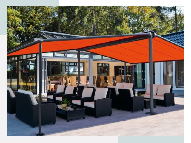 Навесы для кафе и ресторанов в Амурске